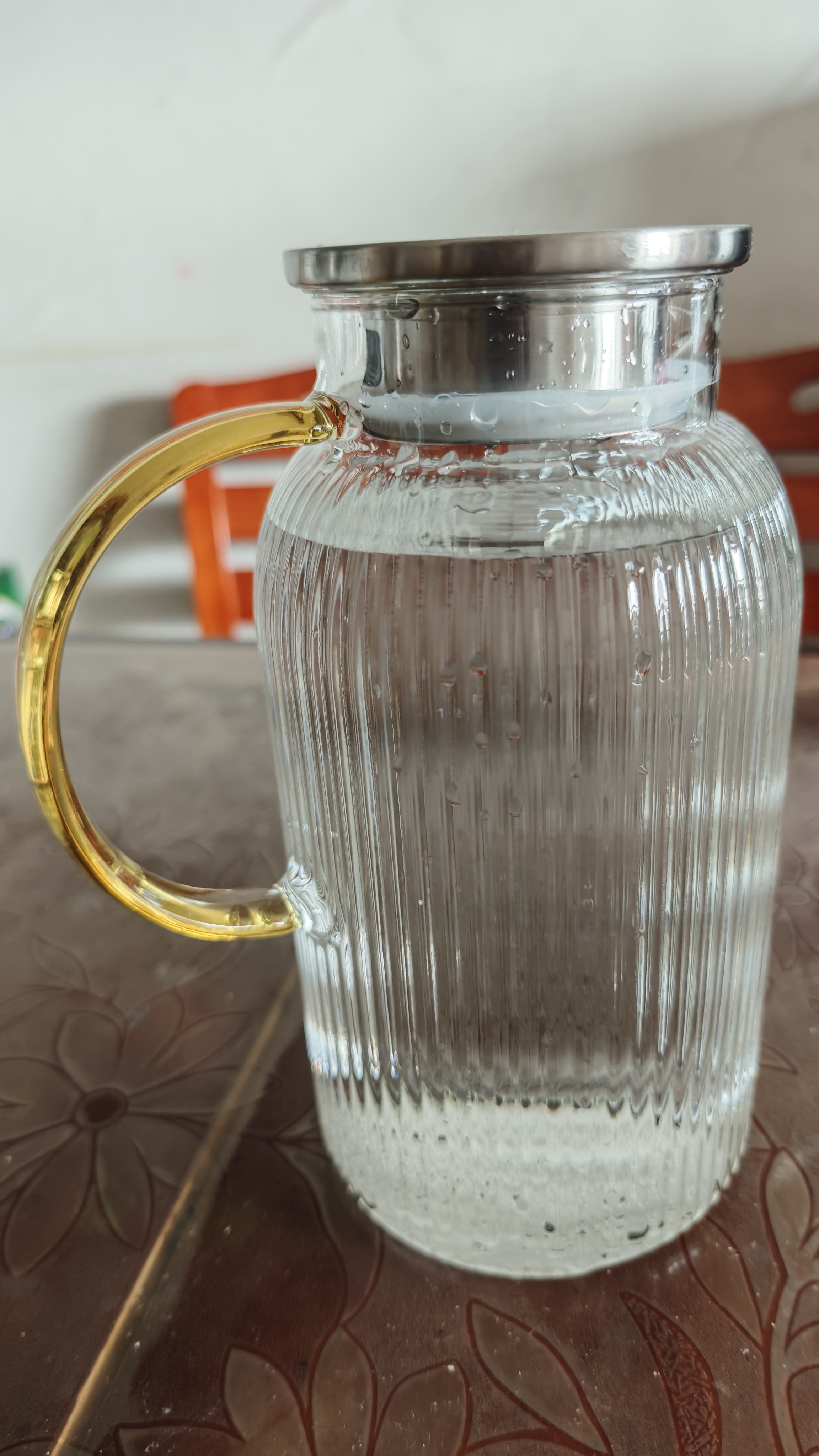 雅集大容量家用锤纹茶壶加厚耐热玻璃冷水壶烧水壶凉白开水壶扎壶水瓶 实拍图