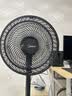美的（Midea）【超级单品】七叶轻音立式电风扇家用柔风落地扇台式桌面小型风扇大风量节能摇头宿舍电扇 SAF30AB 实拍图