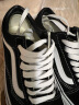 VANS范斯官方 经典款Old Skool黑色复古街头男女鞋板鞋 黑色 35 实拍图