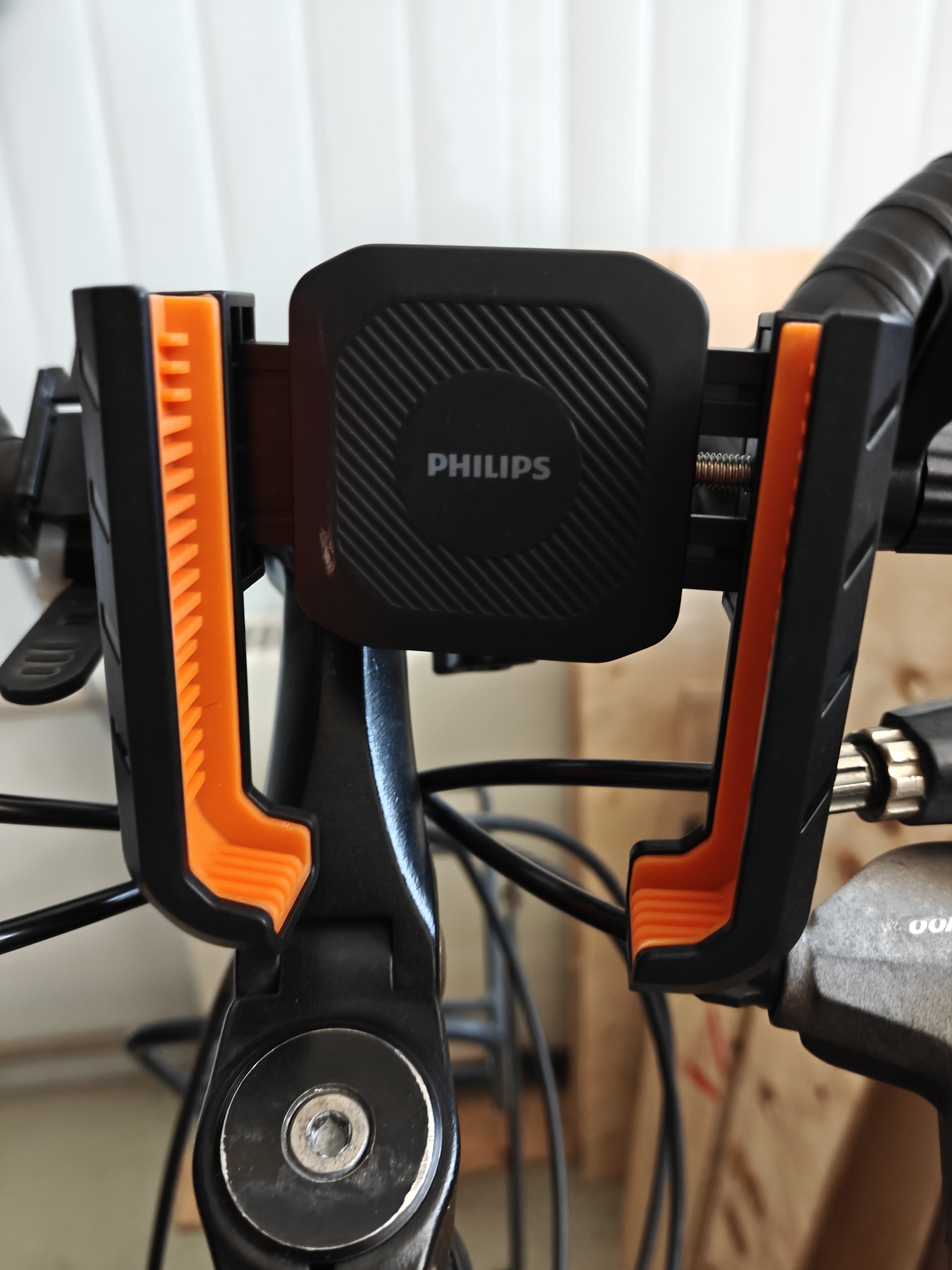 飞利浦（PHILIPS）电动车手机支架电瓶自行车摩托车骑行导航防抖震通用2026新款2357 实拍图