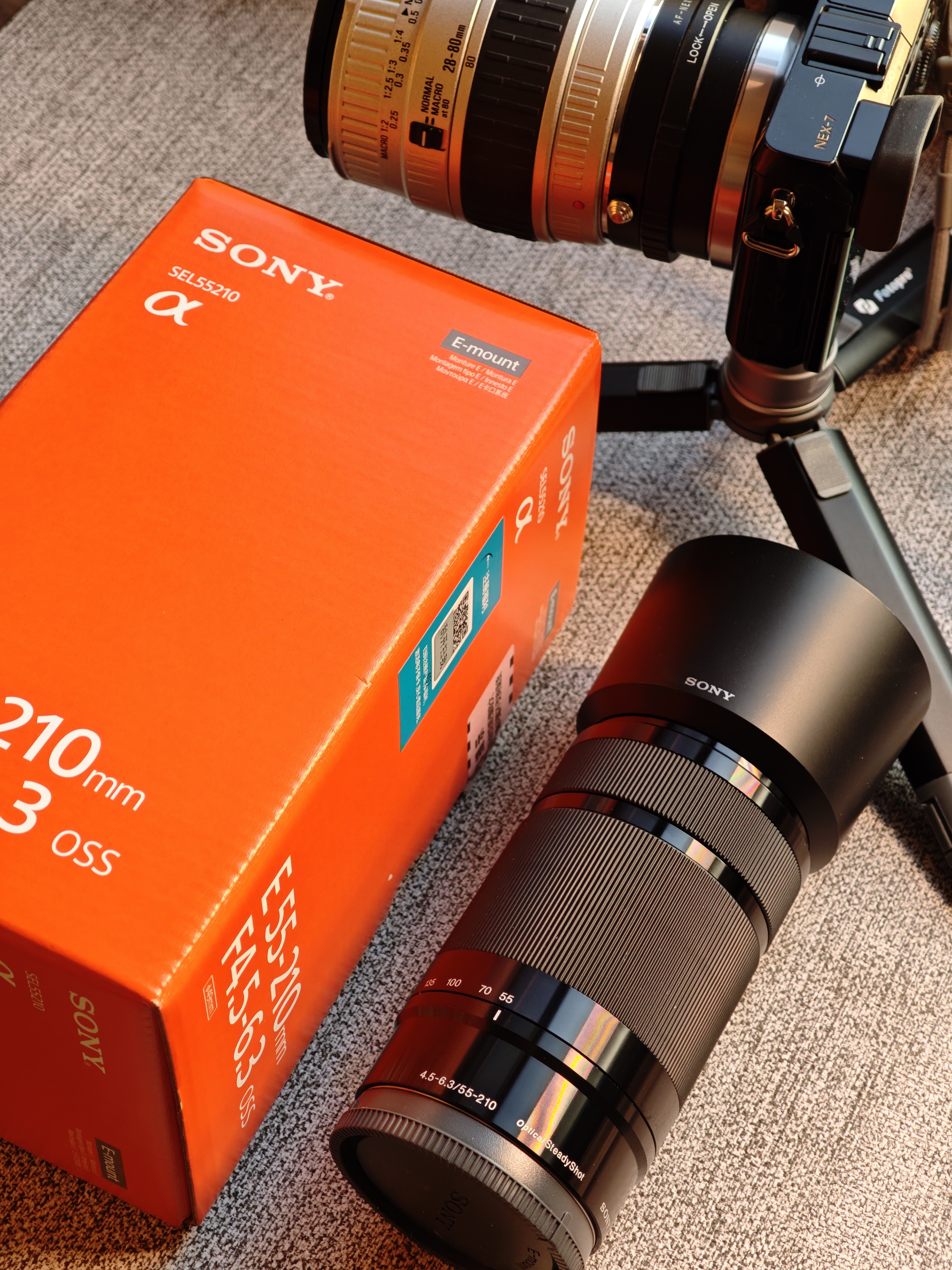 索尼（SONY）E 55-210mm APS-C画幅远摄大变焦微单相机镜头 黑色E卡口 SEL55210 实拍图