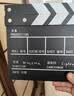 宜品达场记板影视大板电影导演开拍板打板器开机仪式电影板电影场记道具 白彩条亚克力-大板30*25cm【送板擦+记号笔】 晒单实拍图