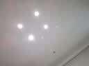 松下（Panasonic）led筒灯嵌入式孔灯吊顶灯客厅全铝白6.5W暖白光4000K开孔70-80mm 实拍图