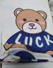 艾薇儿童被套单件宿舍单人被罩水洗棉磨毛被套150x200cm 幸运熊 实拍图