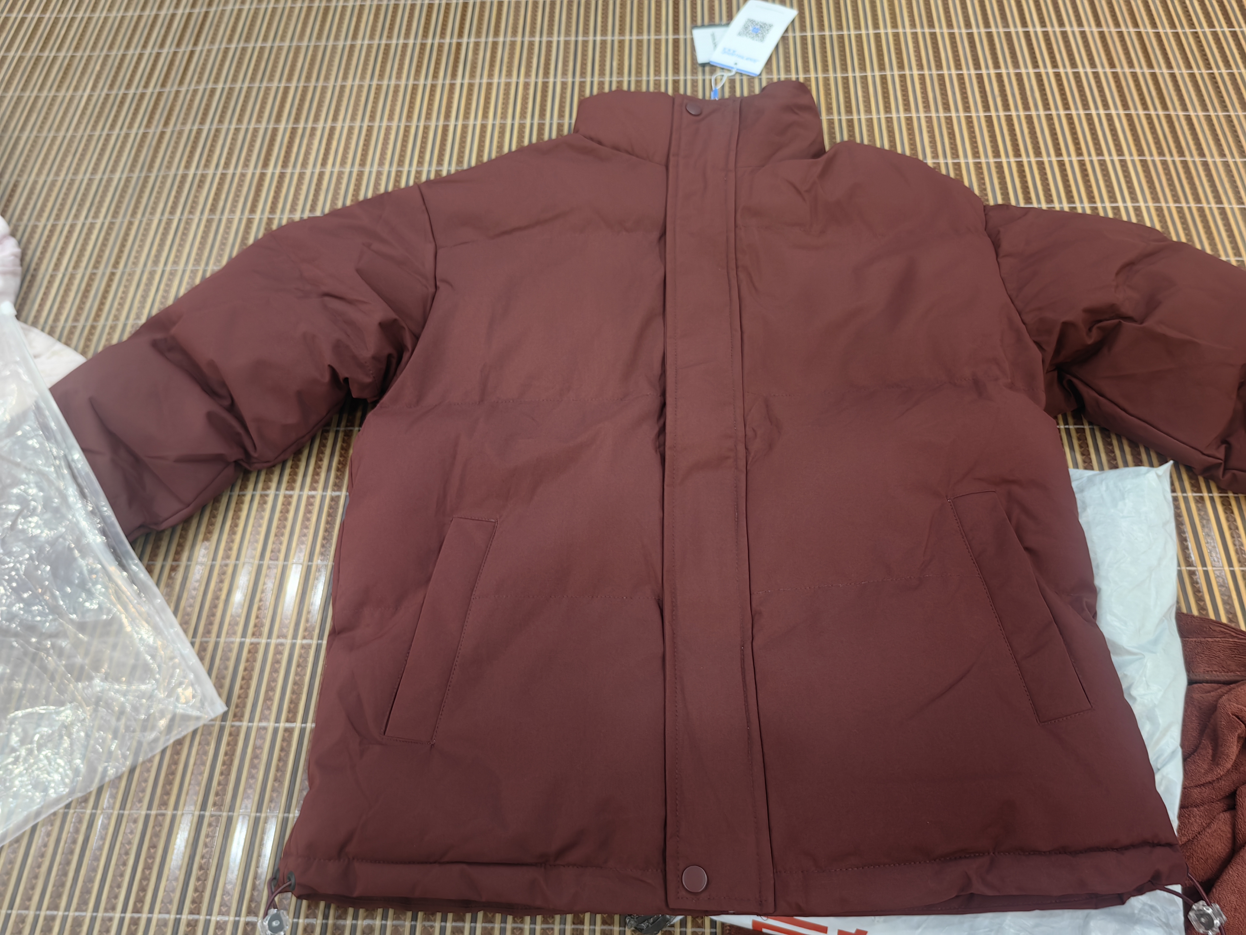 真维斯（Jeanswest）棉服男棉衣秋冬季潮流加厚外套男士高弹保暖衣服男装新年本命年 实拍图