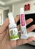 [华青]克霉唑乳膏 10g 1盒+[伊人]盐酸特比萘芬喷雾剂 15ml:0.15g 1瓶  效  【双效治 实拍图