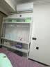 昭简简易衣柜全钢架结构卧室家用出租房简易衣架货架式衣帽架挂衣柜 【送前帘】三层高160cm 长60宽40cm 实拍图