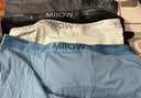 猫人男士内裤男10A抗菌防螨纯棉透气平角裤潮流腰带四角短裤头4条3XL 实拍图