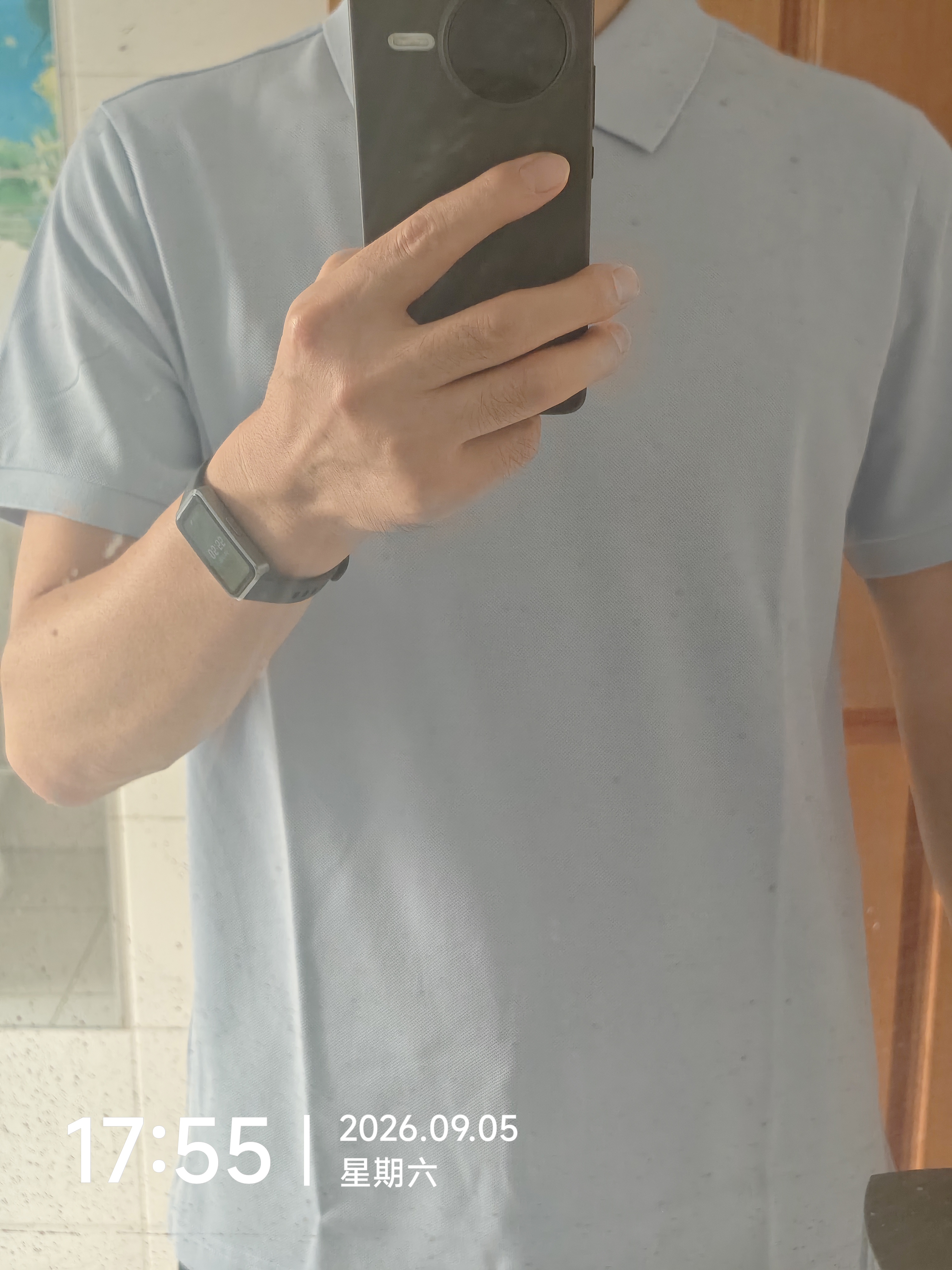 七匹狼【于适同款】短袖T恤男翻领凉感抗菌固色商务休闲多彩POLO男装 实拍图