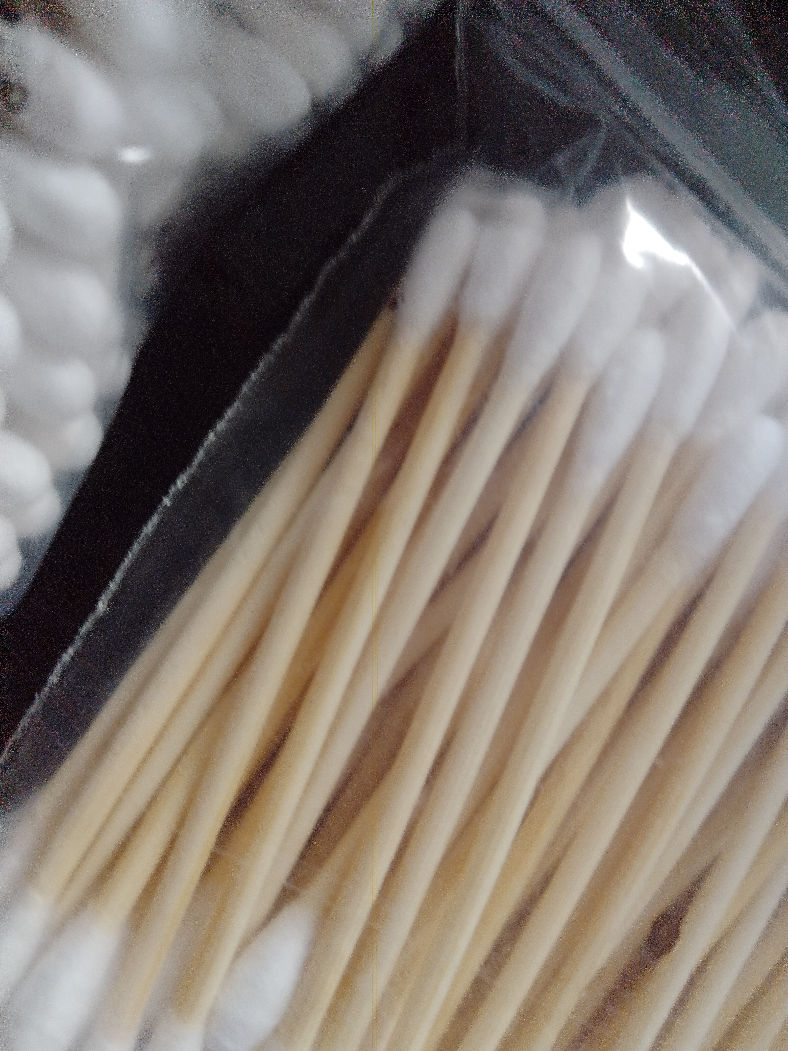 双头棉签木棒卫生棉棒化妆掏耳朵卸妆一次性竹棒家用100支装棉签 新包装棉签【1包】100根 实拍图
