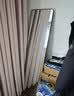 全品屋全身镜穿衣镜落地镜挂门服装店试衣壁挂镜一体简约北欧风黑150 实拍图