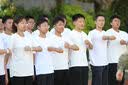 李宁（LI-NING）短袖夏季新款男轻薄透气运动T恤时尚宽松短袖文化衫T恤运动上衣男 实拍图