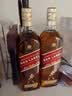 尊尼获加（JOHNNIE WALKER）黑牌黑方 苏格兰调和调配型威士忌酒 原瓶进口 洋酒 尊尼获加红牌 1000mL 2瓶 -裸瓶 晒单实拍图
