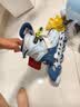 小状元儿童轮滑鞋6-12岁溜冰鞋全闪可调节生日礼物 26年新升级 蓝S 实拍图