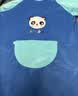 9i9宝宝画画衣罩衣防脏春秋冬儿童围裙吃饭衣长袖反穿衣幼儿园防溅衣 实拍图