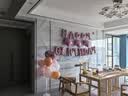 仕彩玫瑰金爱心气球立柱发光生日地飘布置装饰表白派对场景仪式氛围感 实拍图