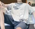 浪莎短袖睡衣男纯棉夏季薄款全棉短裤套装可外穿大码青年男士家居服 实拍图