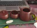 京东京造 宜兴紫砂壶 手工茶壶【原矿紫泥】煮泡茶具汉铎壶套装260ml礼盒 实拍图