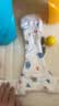 贝瑞加（Babyprints）【不含甲酰胺】尿布裤婴儿纱布一体式新生儿可水洗戒子兜尿片5条 实拍图