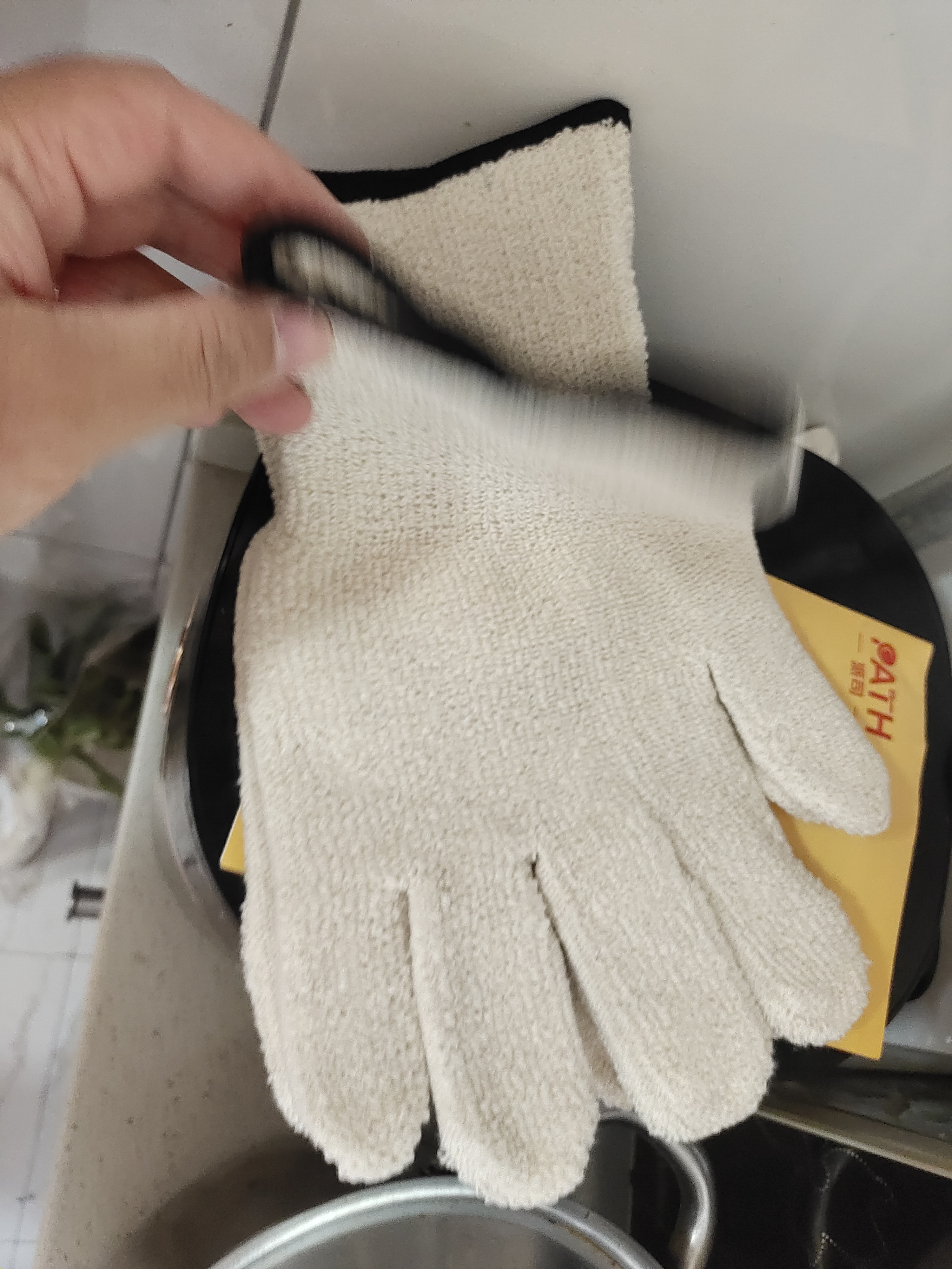 恒辉 防烫手套 加厚耐高温200度工业隔热 厨房微波炉烤箱烘焙 DGX82 实拍图