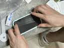 绿联适用苹果12/12Pro钢化膜iPhone12Pro手机保护贴膜防指纹防爆防摔全屏覆盖超薄无边高清膜-2片装 实拍图