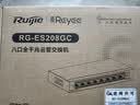 锐捷睿易AI网管交换机8口全千兆RG-ES208GC-E 八口网络企业级APP管理 办公监控工程分线器分流器集线器 实拍图