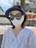 蕉下（beneunder）脸基尼防晒口罩女防紫外线夏季冰丝骑行帽檐全脸防晒面罩AL333 实拍图