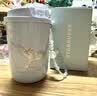 星巴克（Starbucks）海底绮遇系列鱼尾款不锈钢双饮口杯370ml 保温杯中秋节礼物便携 实拍图