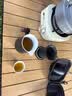 几物森林 旅行茶具一壶四杯户外便携功夫茶具套装快客杯 简易陶瓷泡茶杯 实拍图