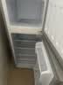 志高（CHIGO）小冰箱迷你小型家用冷藏冷冻两用宿舍出租房用双门办公室电冰箱节能省电 【一级能效】118L银色【全国联保丨节能省电】 实拍图