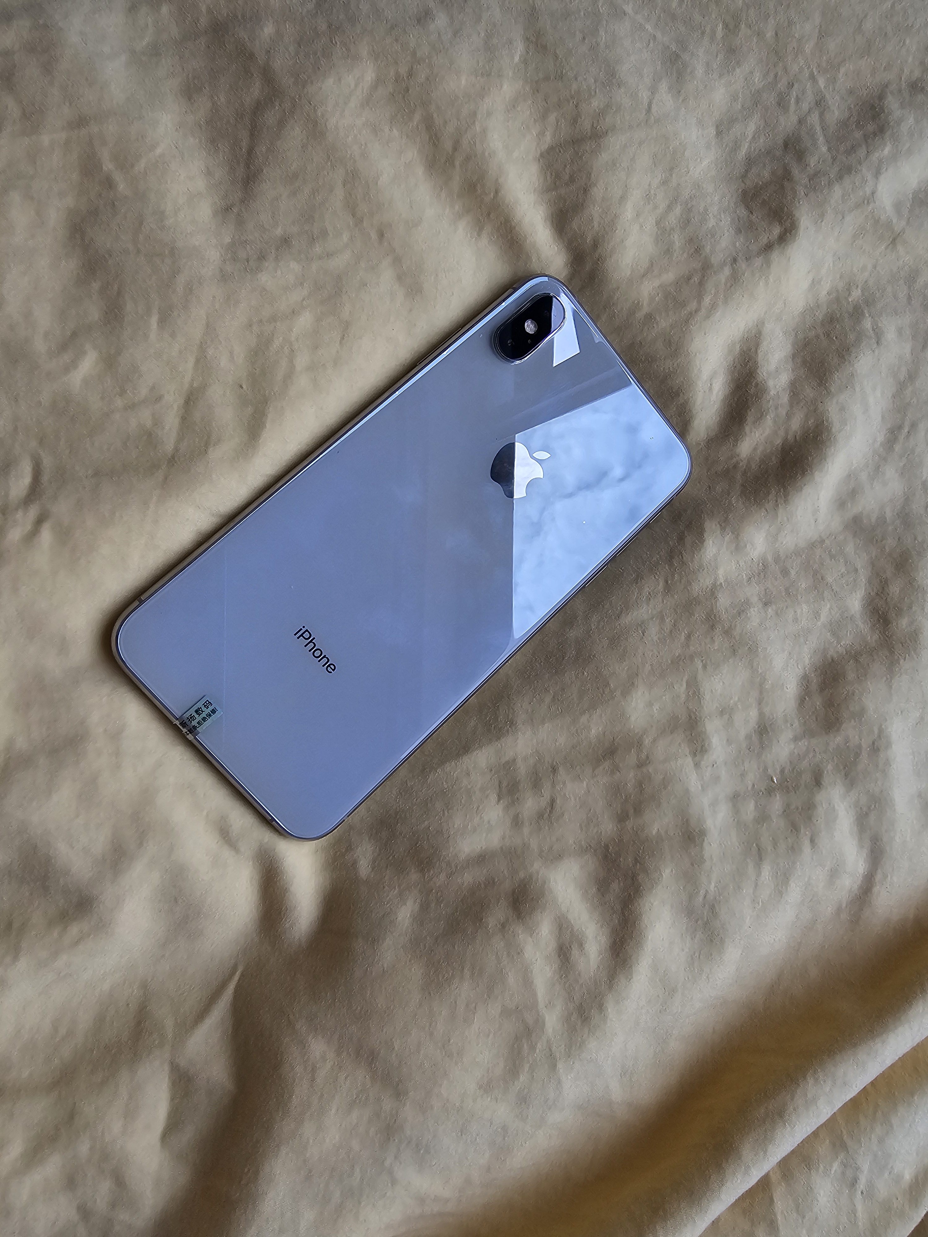 Apple/苹果 分期免息【原装屏幕】iPhone XSMAX  苹果xsmax  iPhonexsmax二手 二手苹果手机 二手手机 国行全网通 【原装屏幕】 苹果XSMAX 国行-银色 【白条免息 实拍图