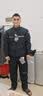 杜汉（DUHAN）摩托车骑行服男四季防摔机车服越野赛车服骑士裤子 黑色套装（上衣+裤子） XL 实拍图
