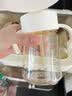 皇宠儿童牛奶杯一岁以上宝宝PPSU水杯学饮弹盖吸管杯直饮奶瓶330ml 实拍图
