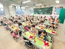 zoy zoii儿童书包男孩女孩一到三年级学生复古双肩包舒适透气背包小孩用 实拍图