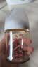 贝亲（Pigeon）新生儿 防胀气宽口径PPSU奶瓶160ml SS号奶嘴 0个月+AA261  实拍图