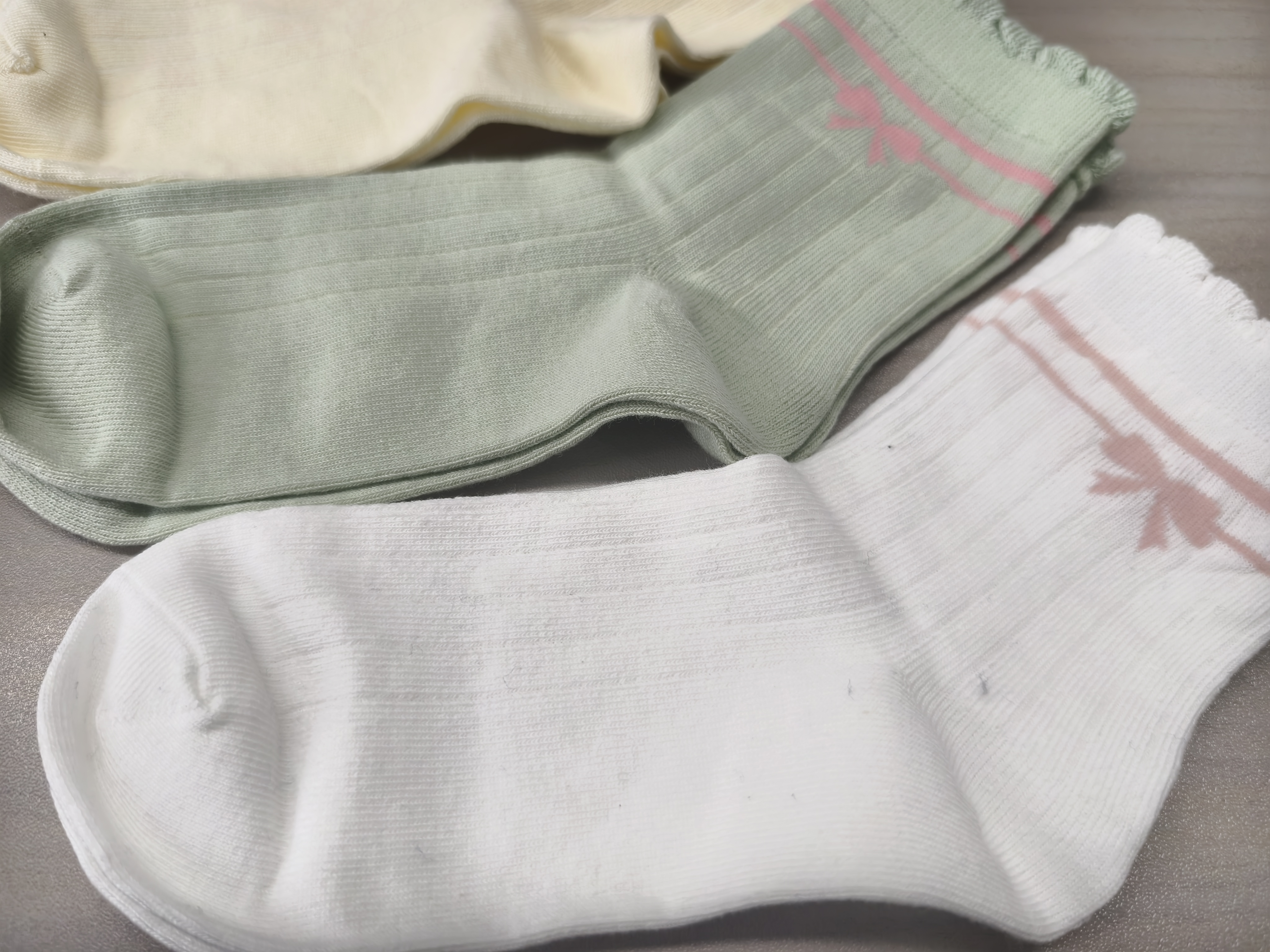 猫人儿童袜子女童秋冬纯棉中筒6-12岁女孩秋季运动休闲袜10A抑菌透气 实拍图