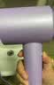米家小米高速吹风机H501家用大风力11万转高速马达速干降噪大功率无叶电吹风  教师节礼物推荐 米家高速吹风机H501 初晴紫 实拍图