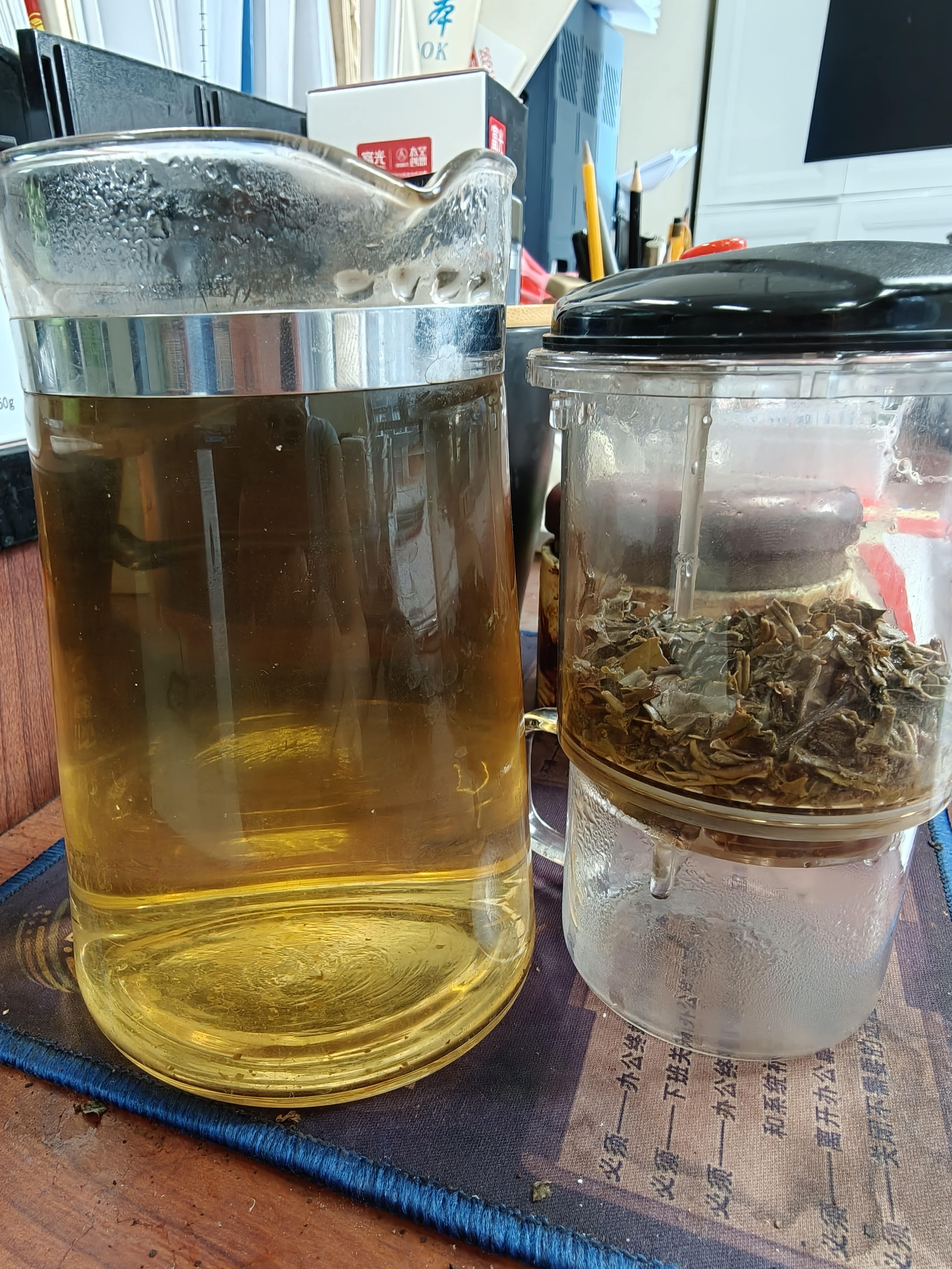 大益TAETEA茶叶普洱茶饼茶 3年陈翡冷翠生茶357g/饼 口粮茶自己喝 实拍图
