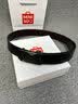 名创优品（MINISO）男士皮带真皮无牙自动扣内穿式腰带休闲商务百搭裤腰带送生日礼物 实拍图