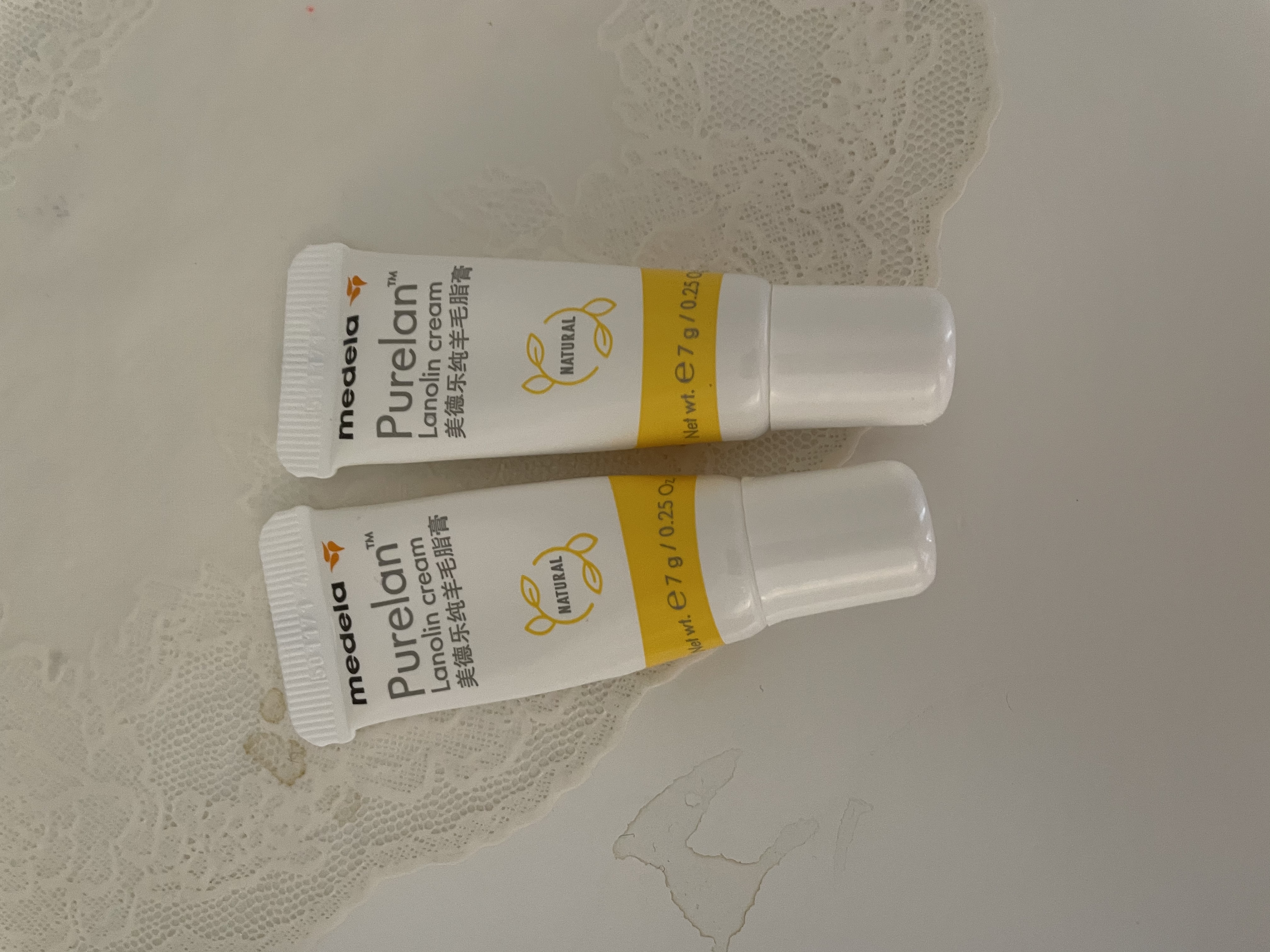 美德乐（Medela）羊脂膏乳头膏保护霜高纯度防皲裂膏滋润准孕妇瑞士进口7g 实拍图