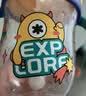 babycare儿童水杯婴儿学饮杯6个月以上宝宝水杯防摔水壶防呛 吸管杯洛克黄 实拍图