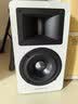 漫步者（EDIFIER）【2026年新品】AIRPULSE A80V 有源近场Hi-Fi音箱 书架式蓝牙音响 高保真电视音响 白色 实拍图