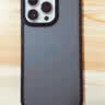 品胜 适用苹果13Pro手机壳 iphone13Pro磨砂质感透明手机保护套防摔手机壳 【微砂雾面 手感顺滑】黑色 实拍图