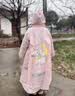 牧萌儿童雨衣带书包位男女童女孩小学生上学防雨开学必备2026新款 实拍图