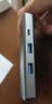 华硕（ASUS）a豆Type-C扩展坞USB分线器RJ45千兆网卡VGA/HDMI4K转换器USB扩展器SD/TF读卡器PD100W拓展坞HC901 实拍图