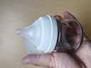贝亲（Pigeon）【新生儿第一个奶瓶】玻璃奶瓶宽口径奶瓶80ml SS号奶嘴 0月+ 实拍图