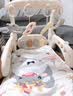 盟石婴儿见面礼物脚踏钢琴健身架0-6个月新生儿实用高档宝宝0-1岁玩具 【至尊蓝牙款】8合1健身架+A类垫+学步滑行+摇马 一周岁/百天/初生儿实用礼物【活石&盟石】联合出品 实拍图