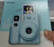INSTAX富士instax立拍立得 一次成像相机 miniSE（mini7+升级款）蓝色 实拍图