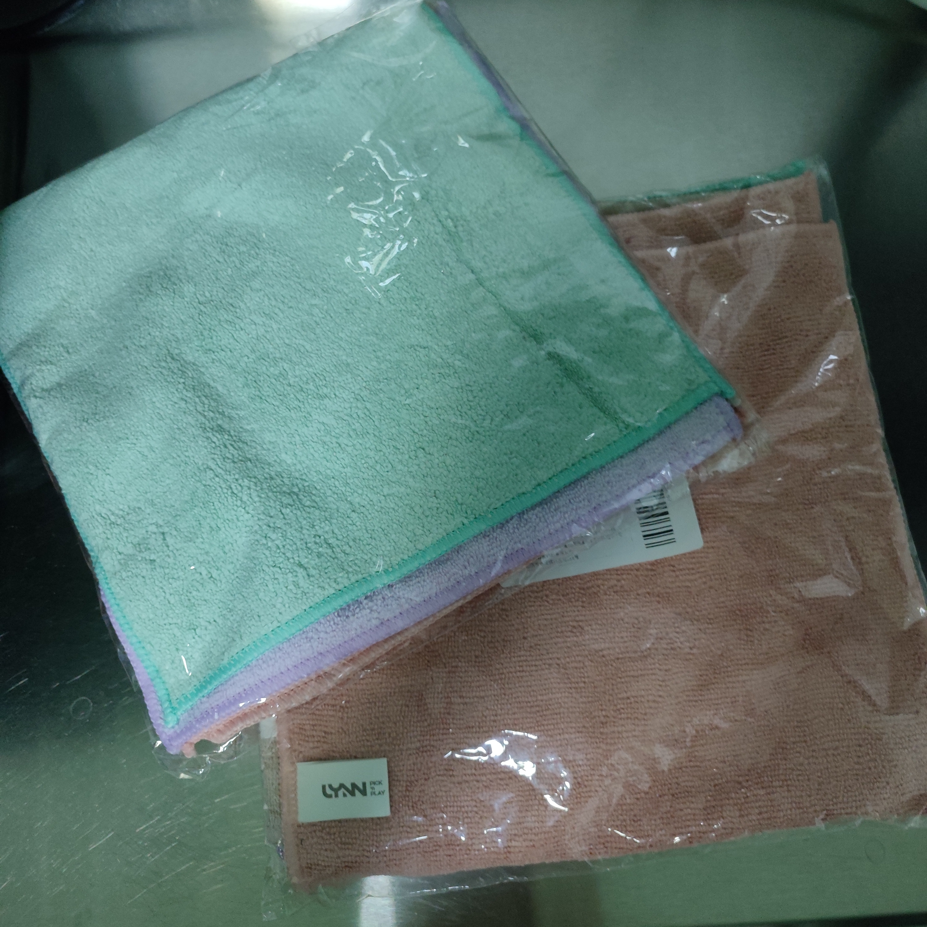 LYNN抹布 家务厨房25*25cm 5张超强吸水洗碗布百洁布去油洗车擦车毛巾 实拍图