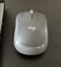 罗技（Logitech）M185鼠标 无线鼠标 办公鼠标 对称鼠标 黑色灰边 带无线2.4G接收器 实拍图
